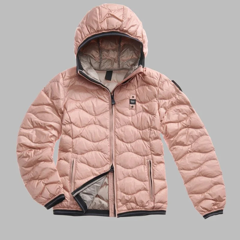 PIUMINO BLAUER CON BORDO IN PELLICCIA ALDIE