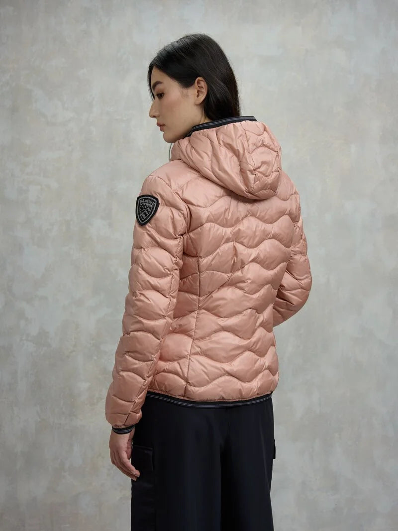 PIUMINO BLAUER CON BORDO IN PELLICCIA ALDIE