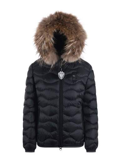 PIUMINO BLAUER CON BORDO IN PELLICCIA ALDIE