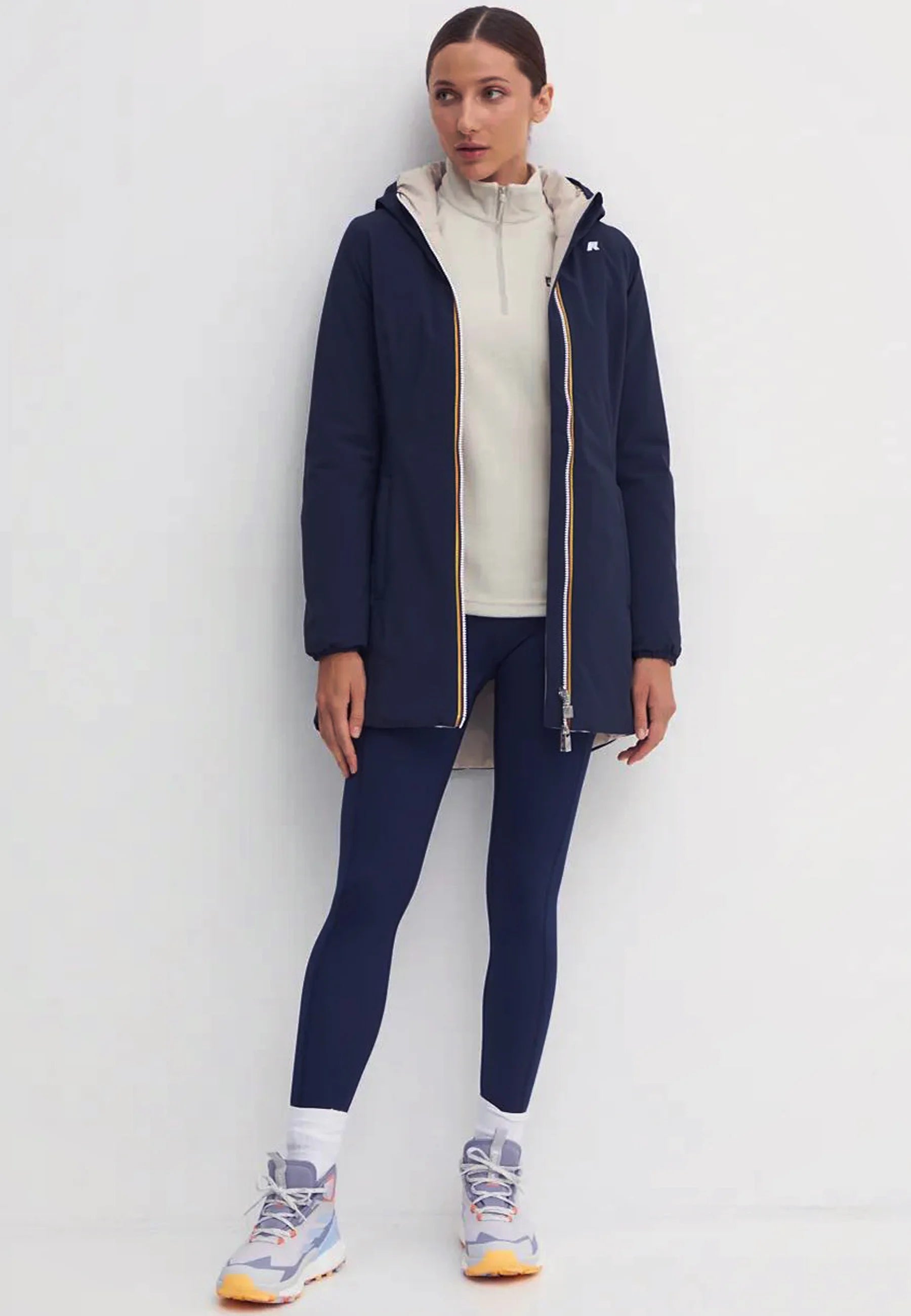 K-WAY DENISE ST THERMO REVERSIBLE BLUE