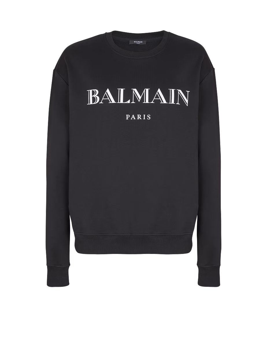 Felpa stampata Balmain