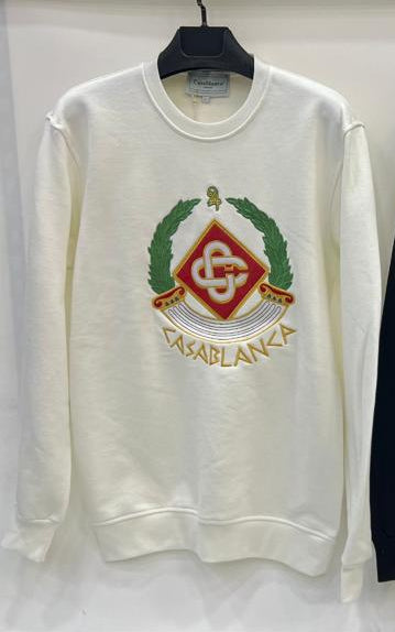 Casablanca Felpa Casa con ricamo