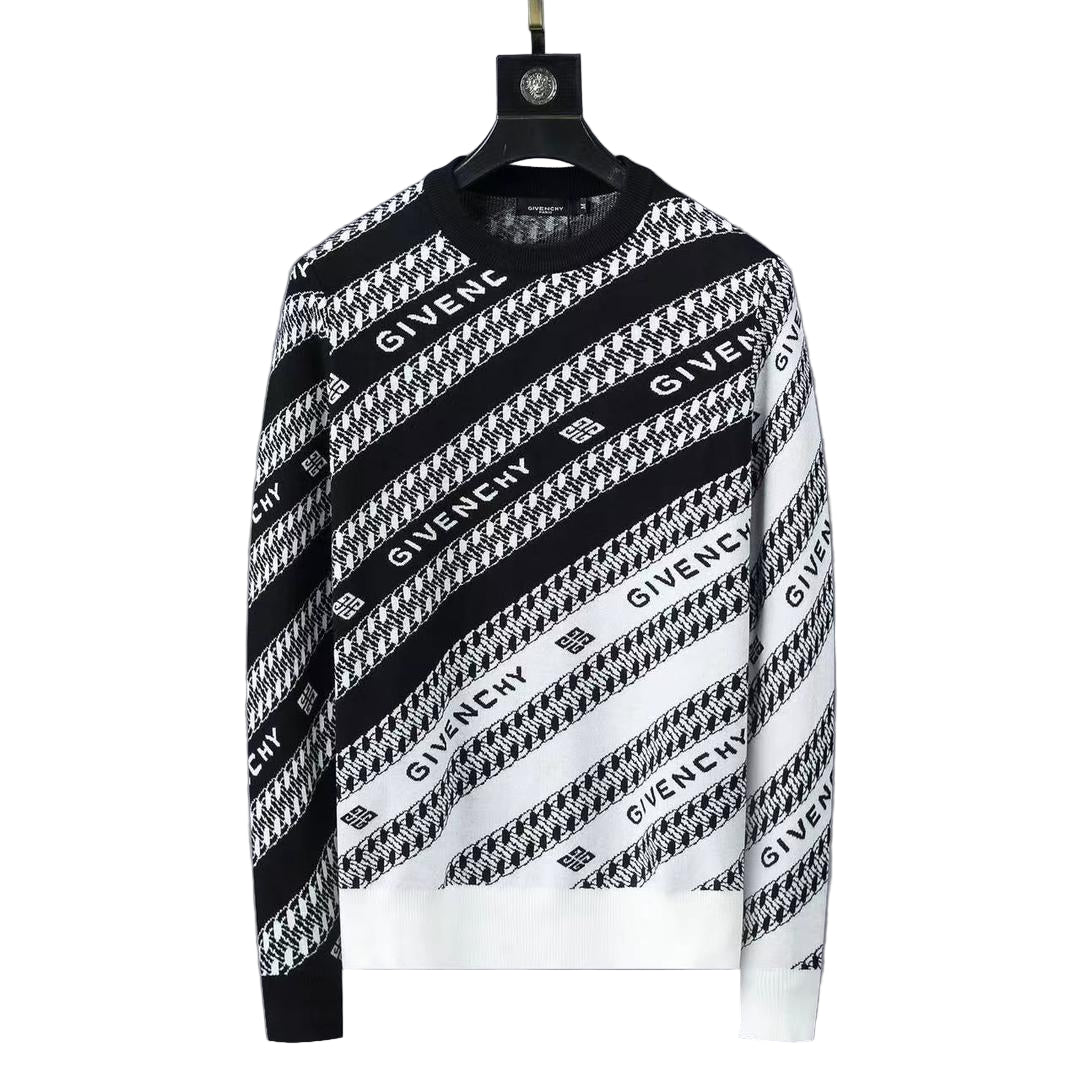 Givenchy MAGLIA IN COTONE NERO