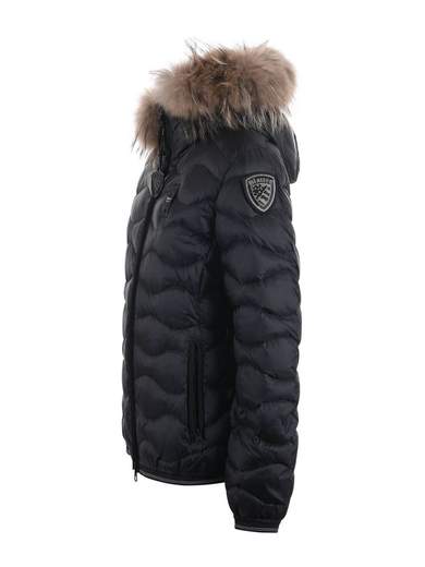 PIUMINO BLAUER CON BORDO IN PELLICCIA ALDIE