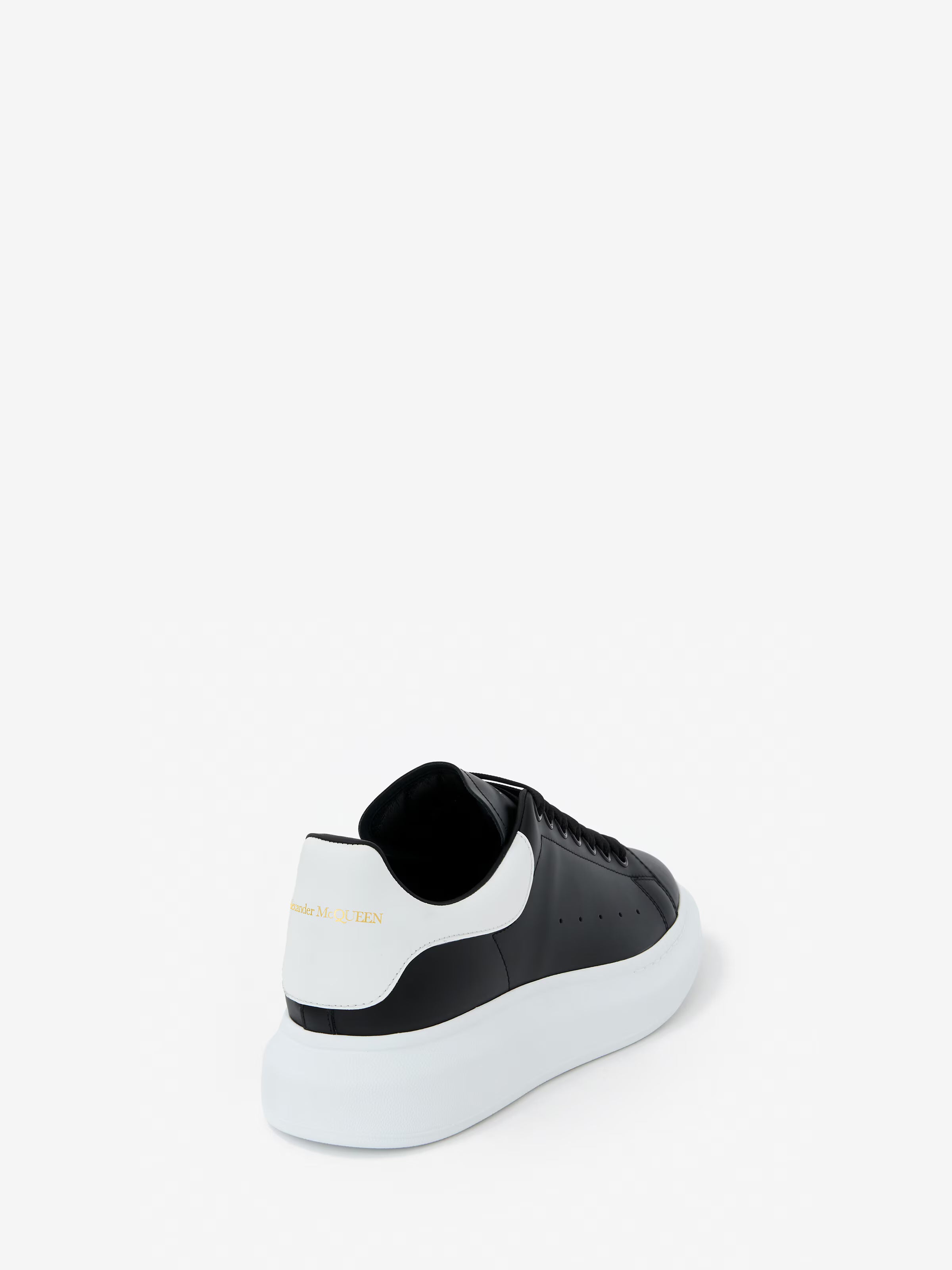 SNEAKER OVERSIZE UOMO ALEXANDER MCQUEEN NERO/BIANCO