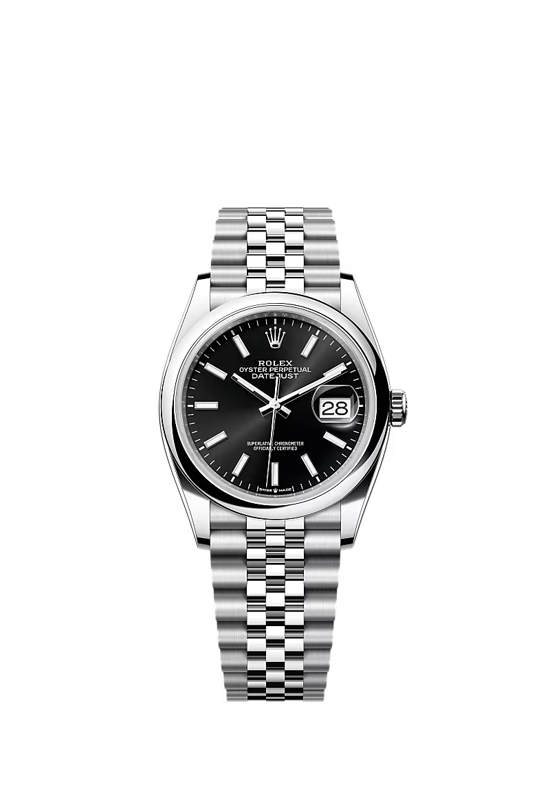 Datejust 36 Oyster, 36 mm, acciaio Oystersteel