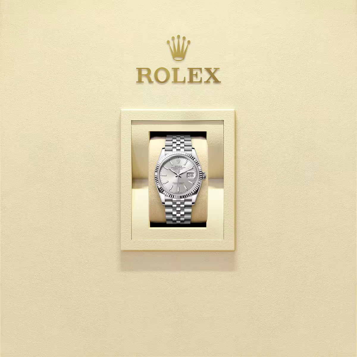 Rolex Datejust 36 Oyster Grigio