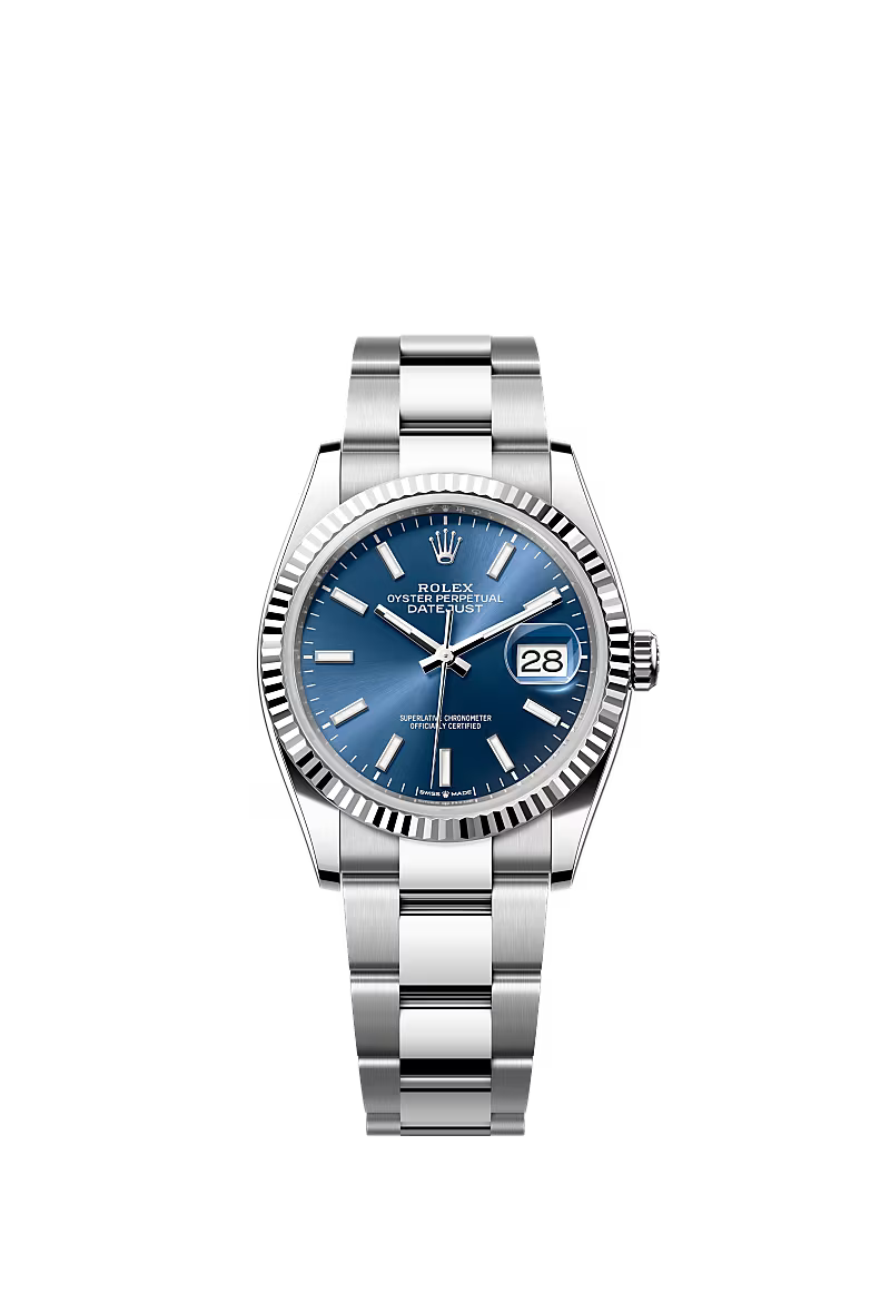 Rolex Datejust 36 Oyster Blu