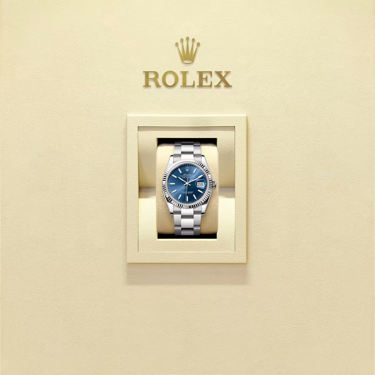 Rolex Datejust 36 Oyster Blu
