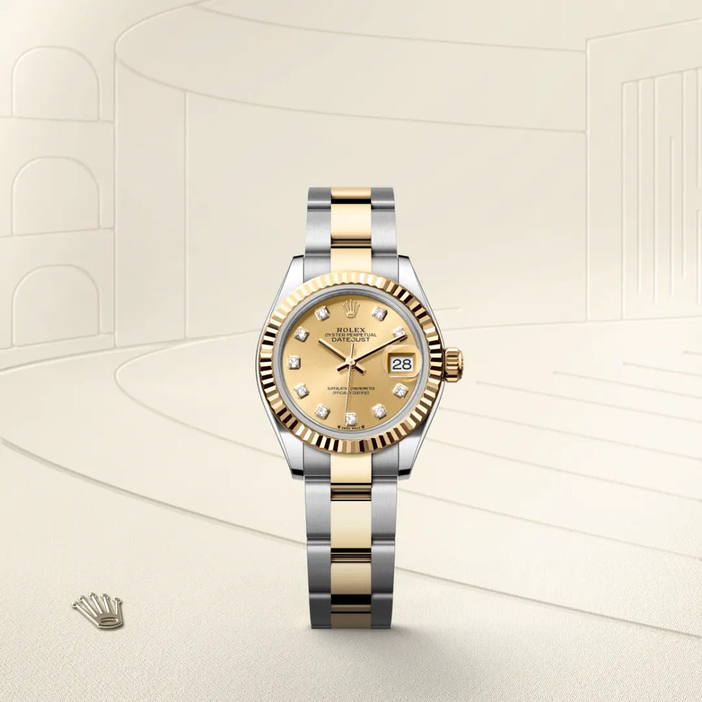 Rolex Lady-Datejust Rolesor giallo
