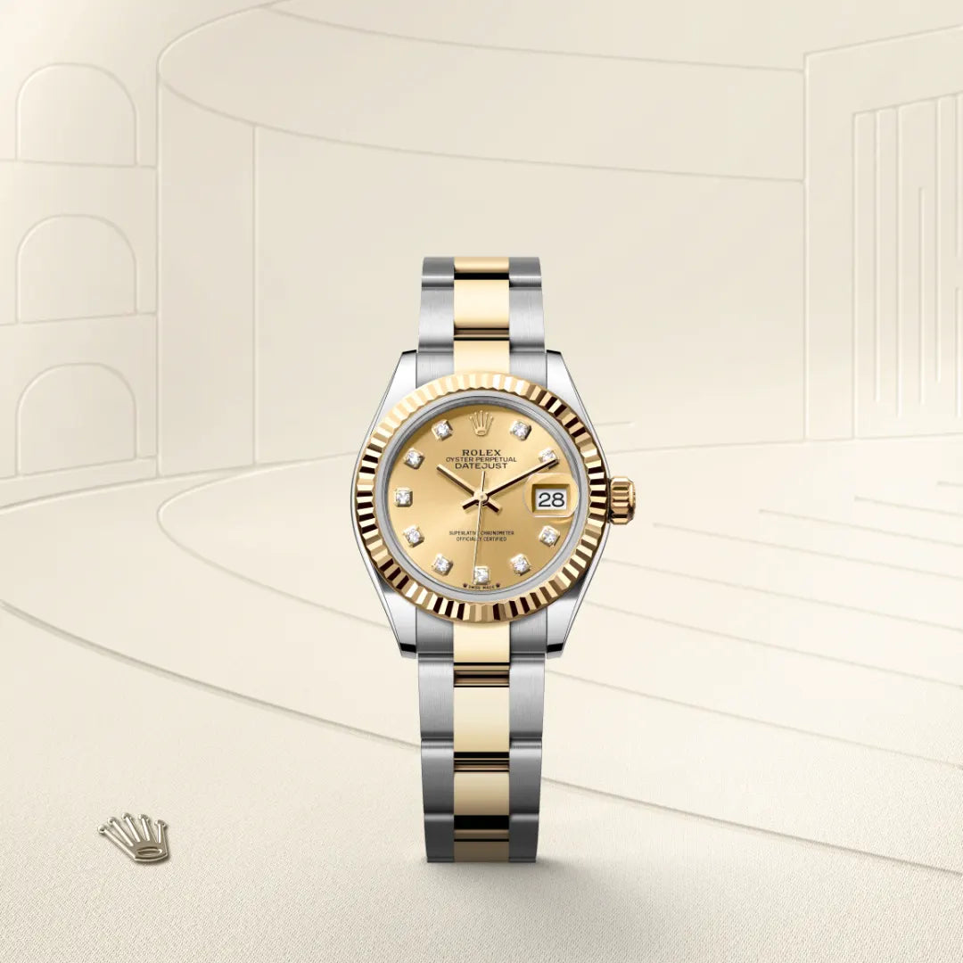 Rolex Lady-Datejust Rolesor giallo