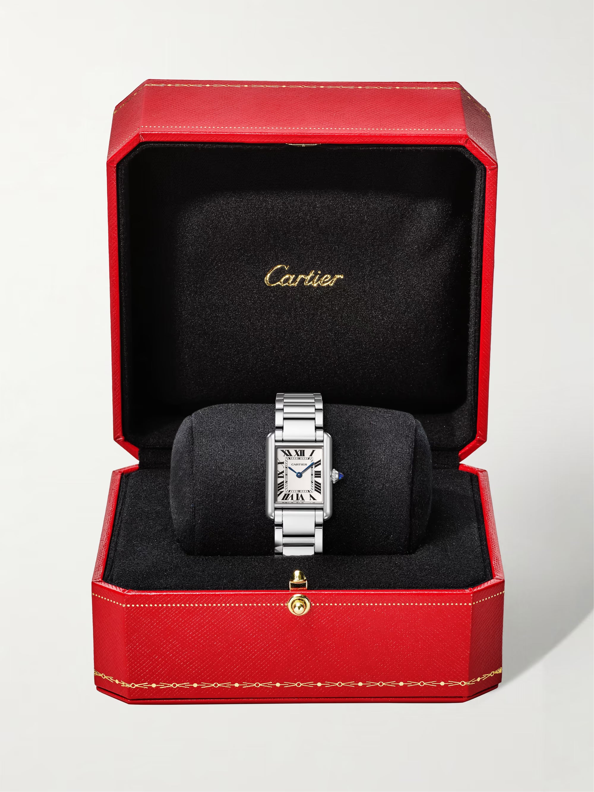 CARTIER Orologio 29,5 mm in acciaio inossidabile Tank Must de Cartier